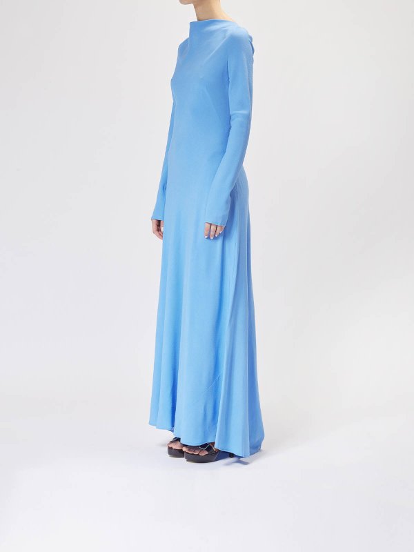 The Best Shops MOSCHINO JEANS: maxi dresses - Long crack dress