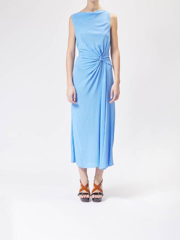 MOSCHINO JEANS: Knielange Kleider online - Knielanges Kleid - Blau