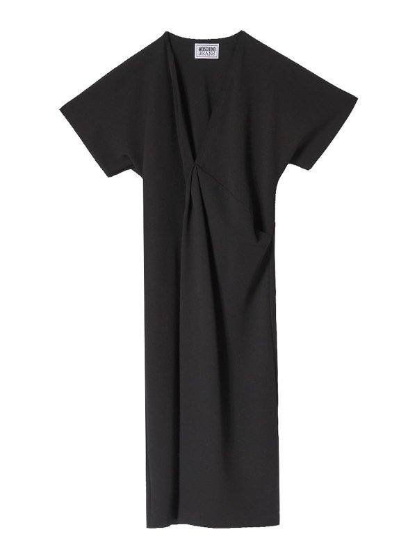 MOSCHINO JEANS: knee length dresses - Half -sleeve dress