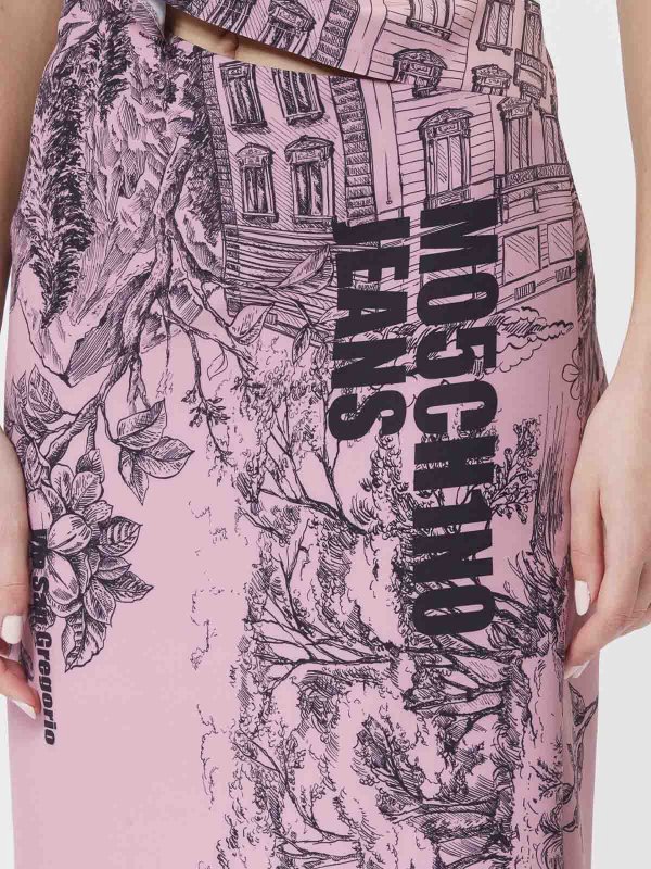 MOSCHINO JEANS buy online Knielanges Kleid - Bunt