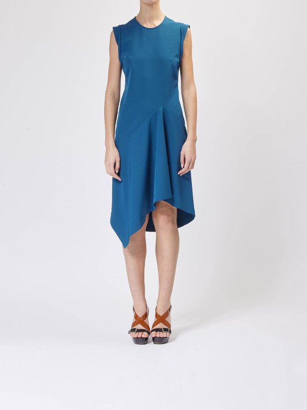 MOSCHINO JEANS: Robe longueur genou online - Robe Au Genou - Bleu