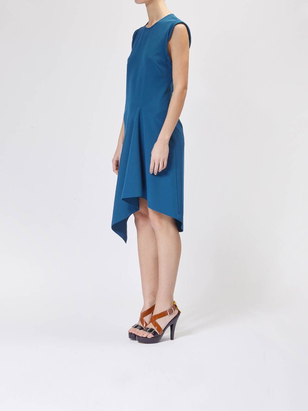 The Best Shops MOSCHINO JEANS: Robe longueur genou - Robe Au Genou - Bleu