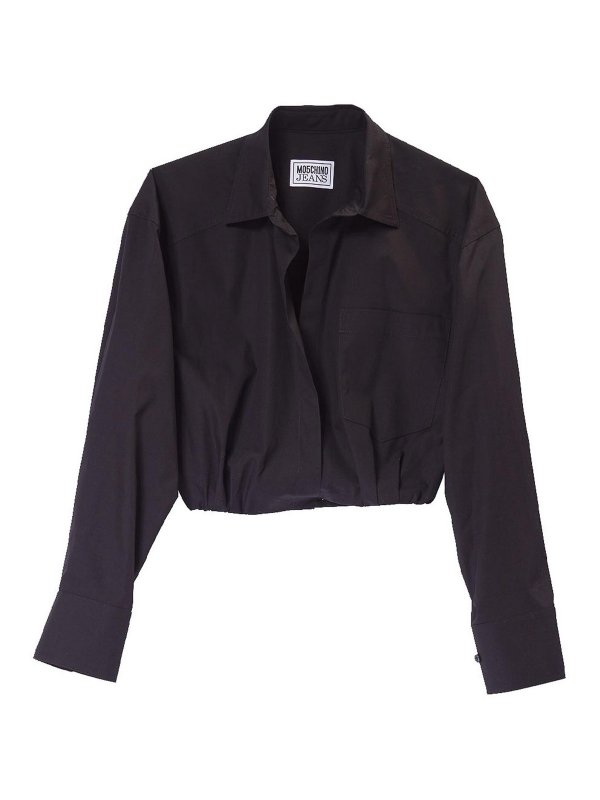 MOSCHINO JEANS: shirts - Cropped shirt
