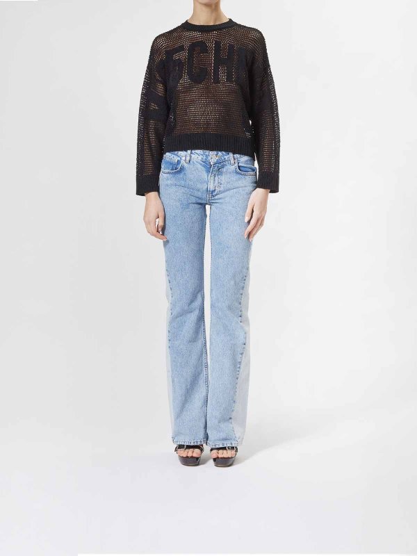 MOSCHINO JEANS: shirts online - Logo network shirt