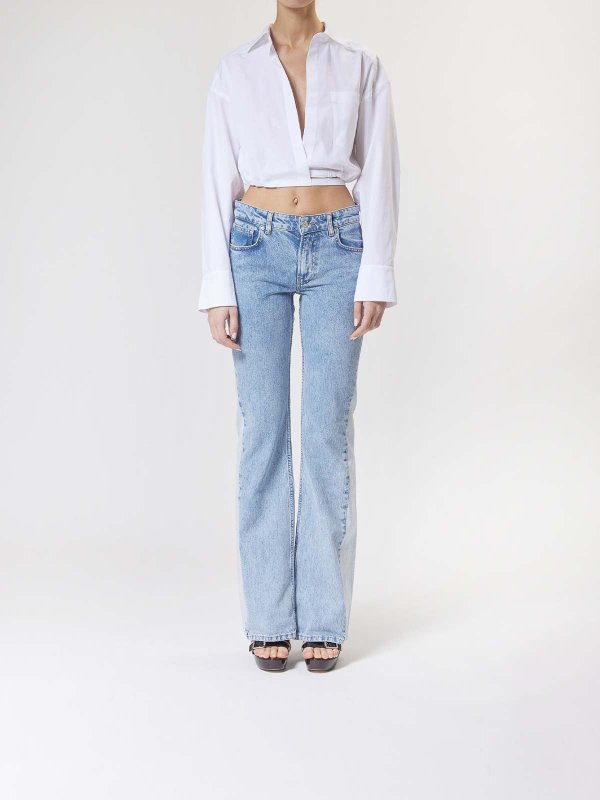 MOSCHINO JEANS: Bootcut online - Bootcut Jeans - Blau