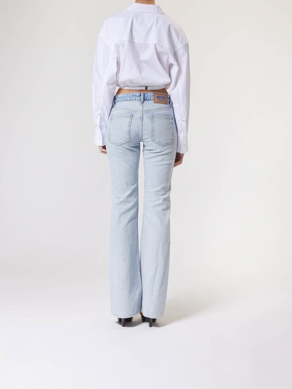 Bootcut Jeans - Blau shop online: MOSCHINO JEANS