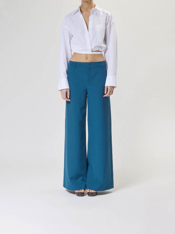 MOSCHINO JEANS: casual trousers online - Wide pants