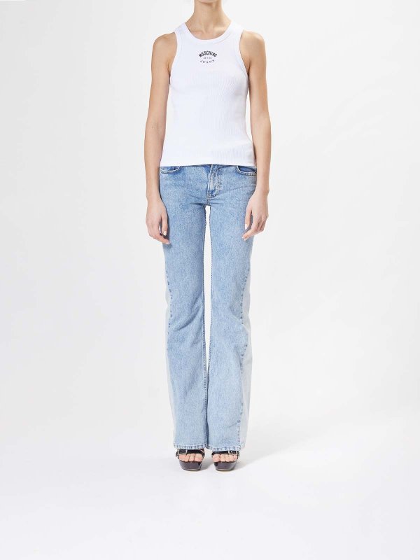 MOSCHINO JEANS: Tops und Tank Tops online - Top - Weiß