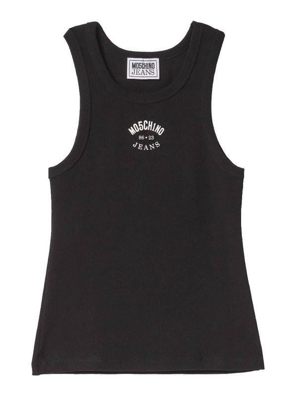 MOSCHINO JEANS: Tops & Tank tops - Logo tank top