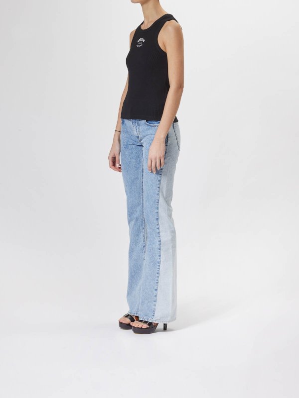 The Best Shops MOSCHINO JEANS: Tops & Tank tops - Logo tank top