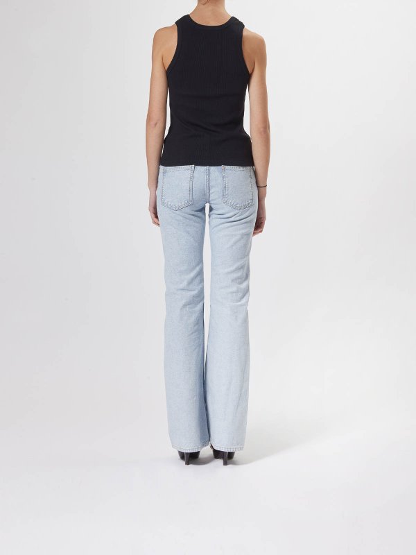 Logo tank top shop online: MOSCHINO JEANS