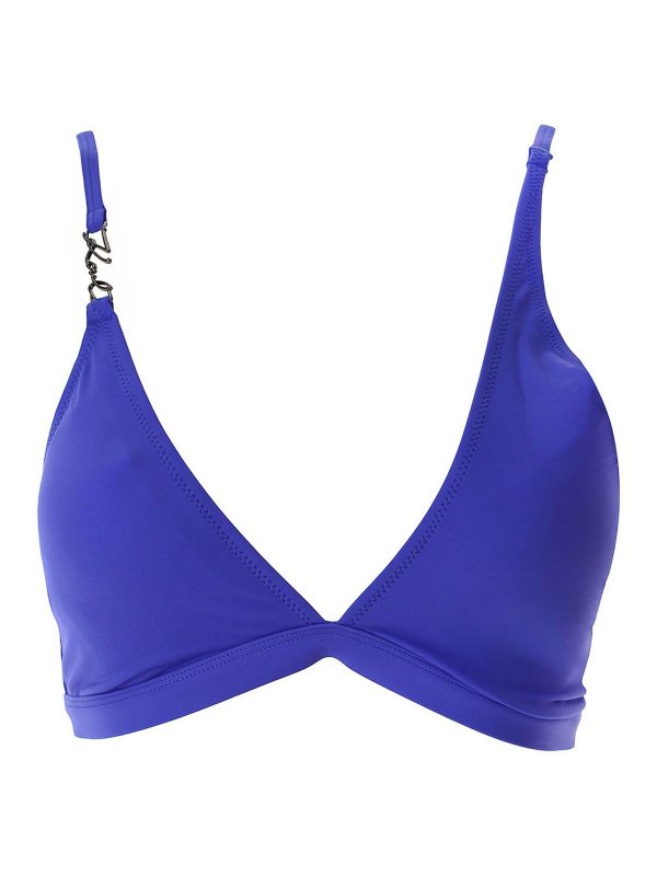 KARL LAGERFELD: Top e canotte - Karl DNA firma una spalla