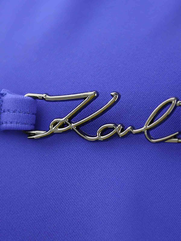 The Best Shops KARL LAGERFELD: Top e canotte - Karl DNA firma una spalla