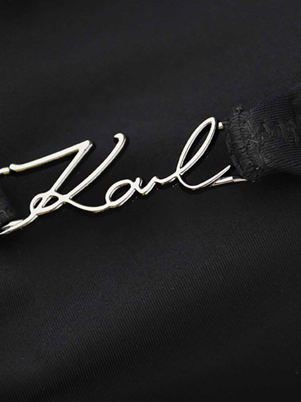 The Best Shops KARL LAGERFELD: Top e canotte - Karl DNA firma una spalla