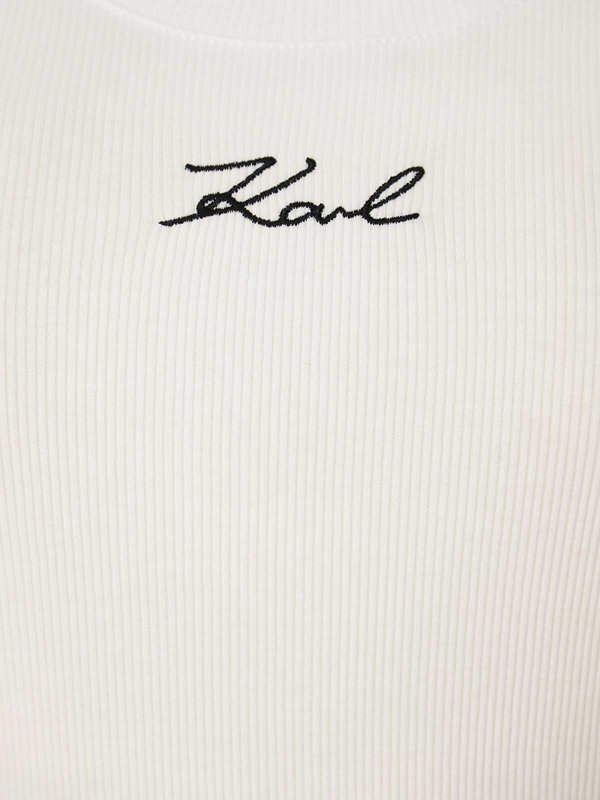 The Best Shops KARL LAGERFELD: トップス＆タンクトップ - トップ/タンクトップ - 白