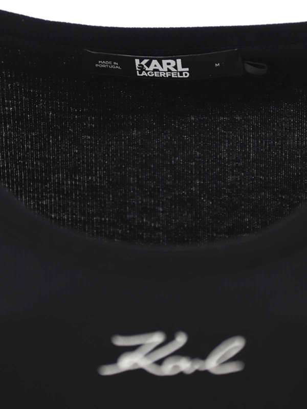 Top - Negro shop online: KARL LAGERFELD