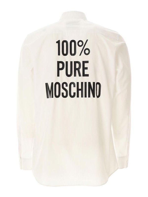 MOSCHINO: camicie online - Camicia pura