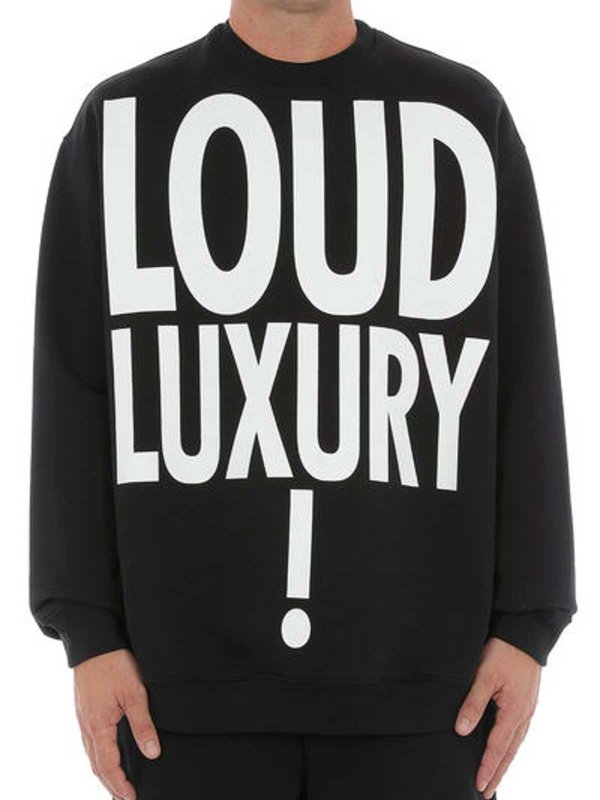 MOSCHINO: スウェット＆セーター online - スウェットシャツ/セーター - 黒