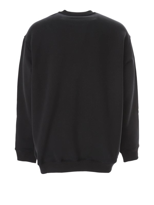 The Best Shops MOSCHINO: スウェット＆セーター - スウェットシャツ/セーター - 黒