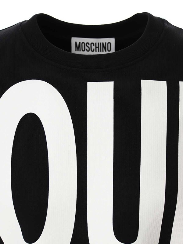 The Best Shops MOSCHINO: スウェットシャツ/セーター - 黒