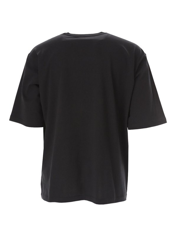 MOSCHINO: Tシャツ online - Tシャツ - 黒