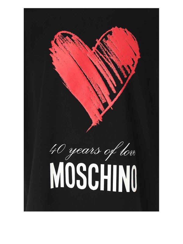 The Best Shops MOSCHINO: Tシャツ - Tシャツ - 黒
