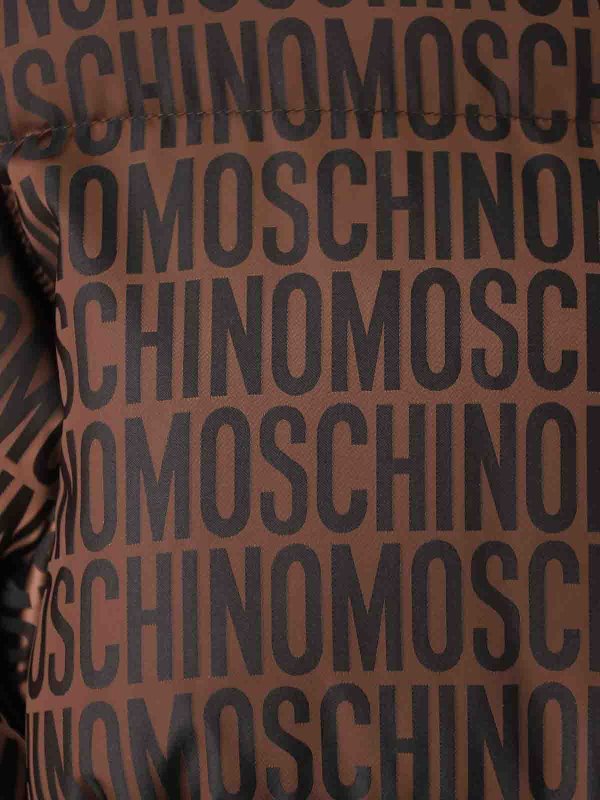 MOSCHINO buy online Logo Duffle Coat