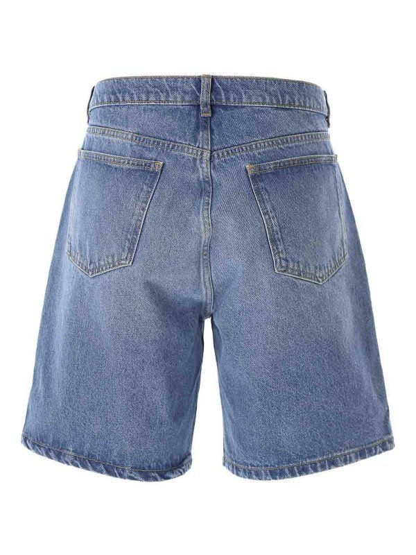 MOSCHINO: Trousers Shorts online - Teddy Denim Shorts
