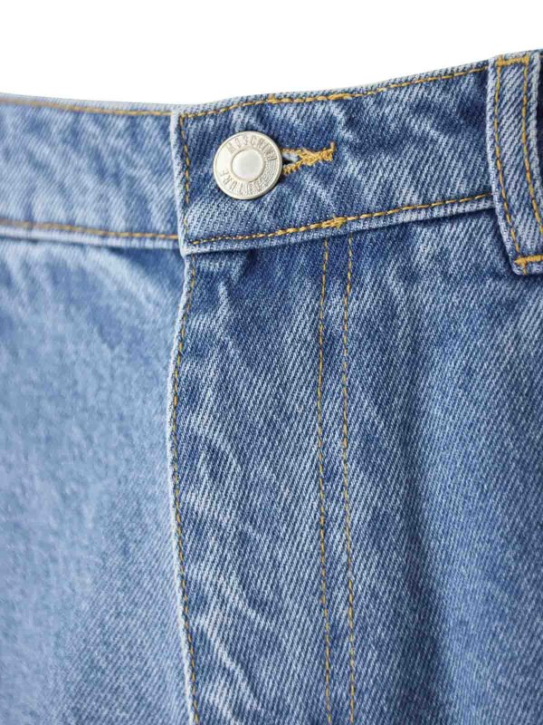 The Best Shops MOSCHINO: Trousers Shorts - Teddy Denim Shorts