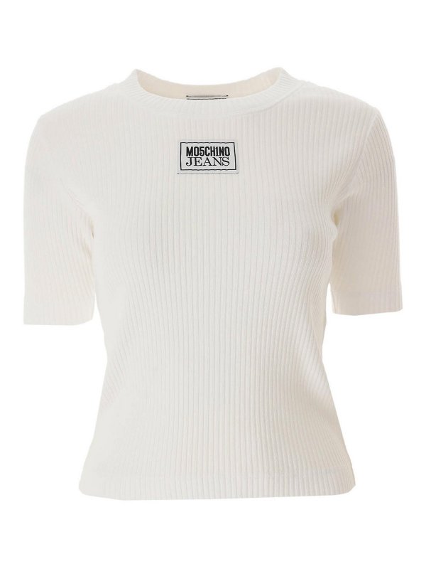 MOSCHINO JEANS: Camisetas - Camiseta - Blanco