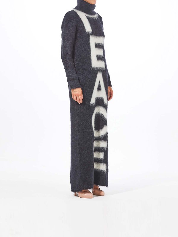 The Best Shops MOSCHINO: boat necks - Long knitted dress