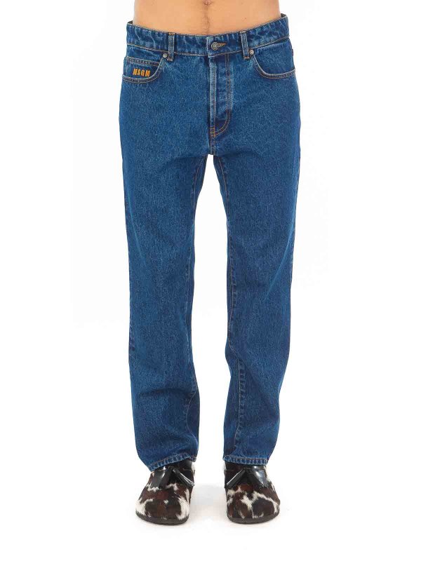 The Best Shops m.s.g.m.: Jeans évasés - Jean Bootcut - Bleu