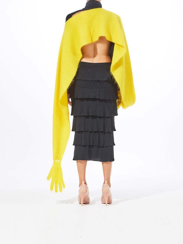 手袋 - イエロー shop online: MOSCHINO