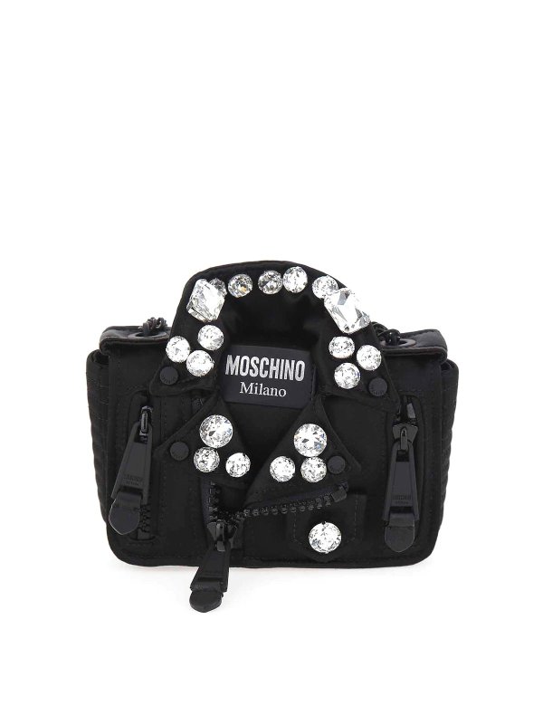 MOSCHINO: Sacs bandoulière - Sac Bandoulière - Noir