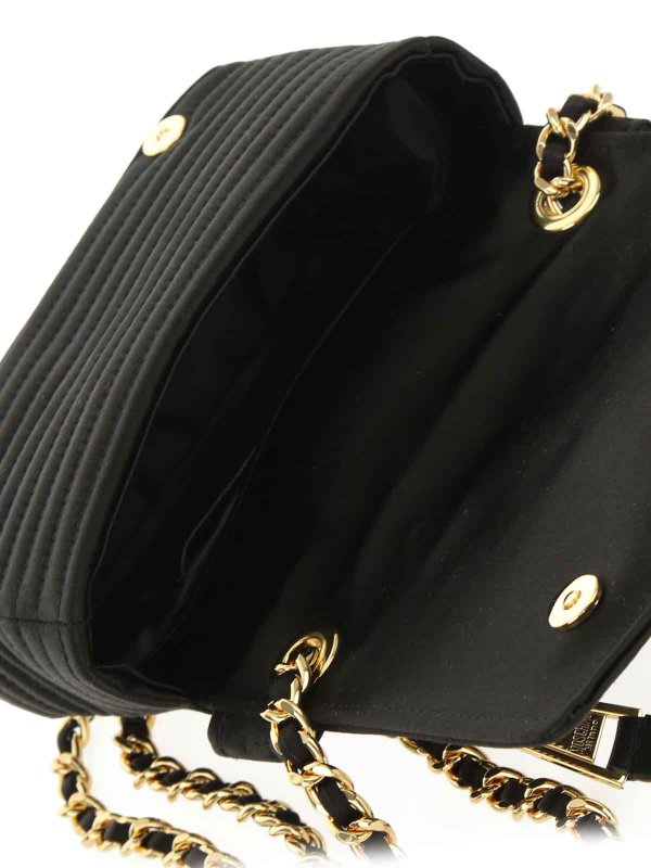 In Love We Trust Biker Bag shop online: MOSCHINO