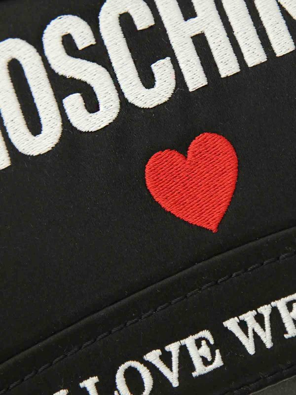 The Best Shops MOSCHINO: In Love We Trust Biker Bag