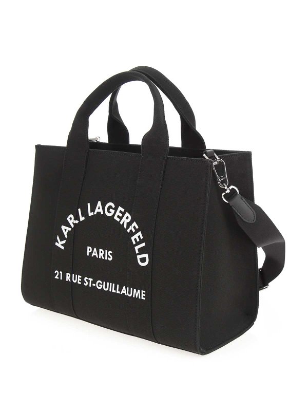 KARL LAGERFELD: トートバッグ online - トートバッグ - 黒