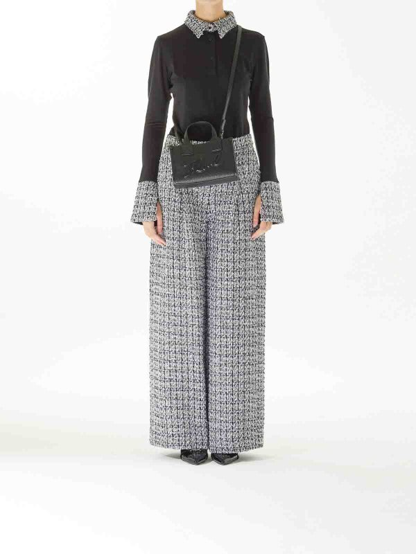 The Best Shops KARL LAGERFELD: totes bags - K/Square Small Tote Grainy