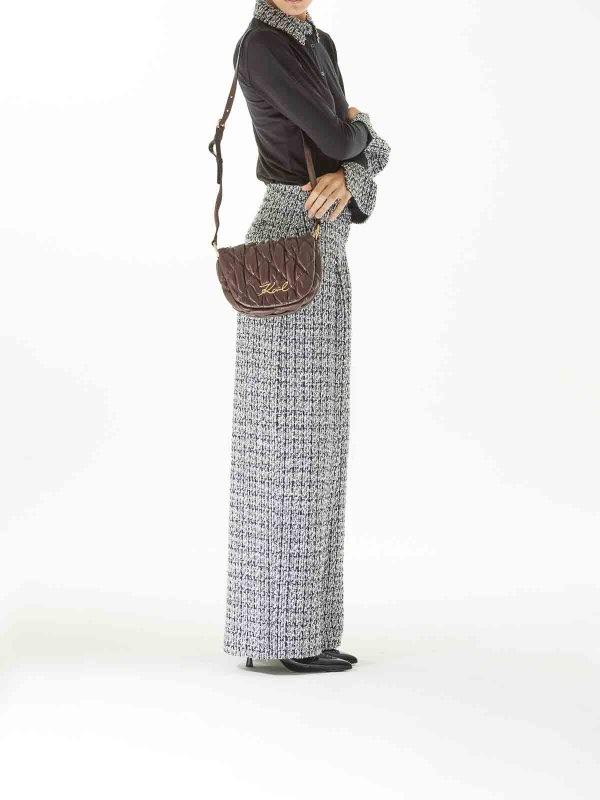 KARL LAGERFELD: cross body bags online - K/Signature Kuilted Crossbody