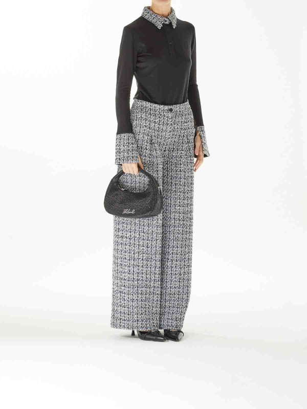 KARL LAGERFELD: Sacs à main online - Sac Cabas - Noir