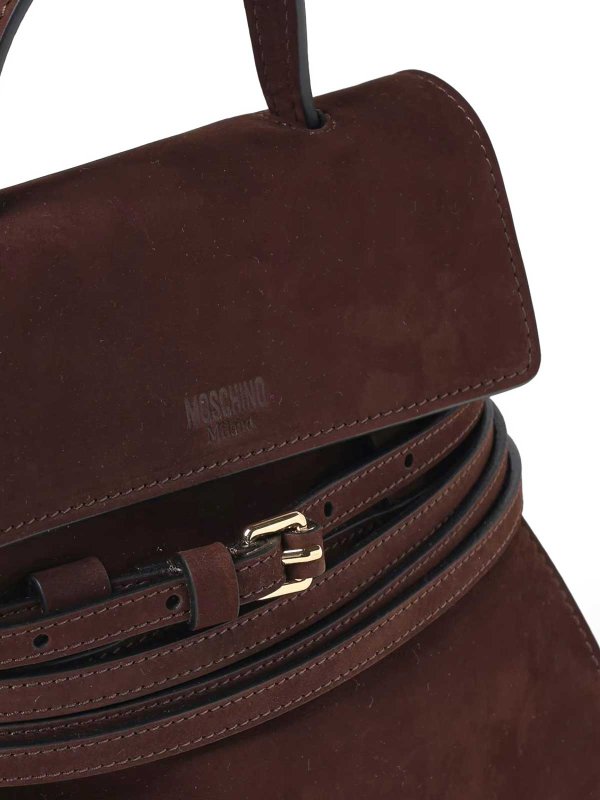 The Best Shops MOSCHINO: クロスボディバッグ - クロスボディバッグ - ブラウン