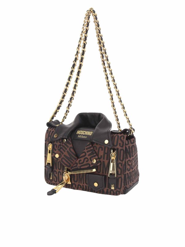 The Best Shops MOSCHINO: クロスボディバッグ - クロスボディバッグ - ブラウン