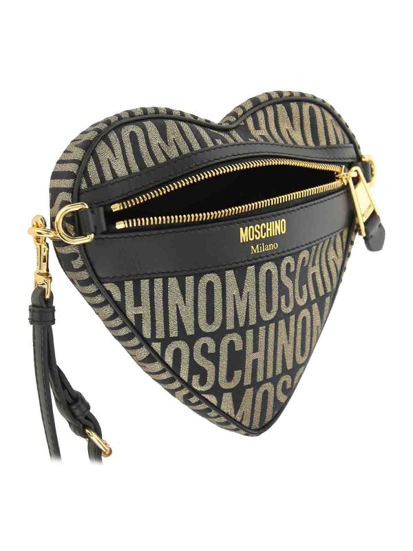 Lurex Logo Cuore shop online: MOSCHINO