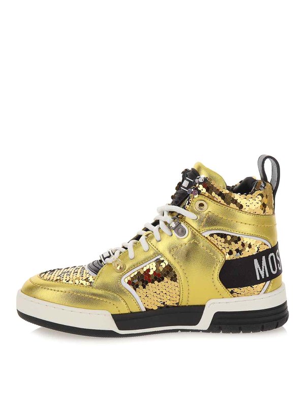 The Best Shops MOSCHINO: Sneaker - Sneaker - Gold