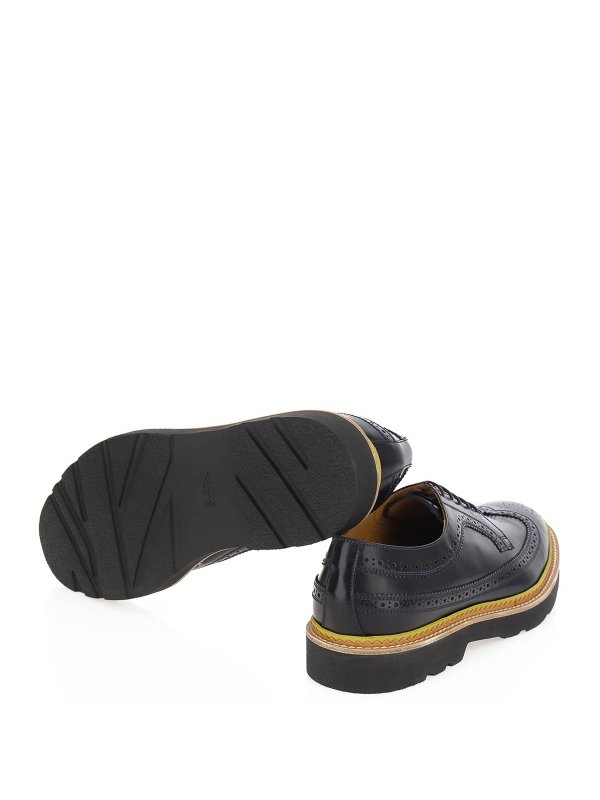 編み上げ靴 - ブルー shop online: PAUL SMITH