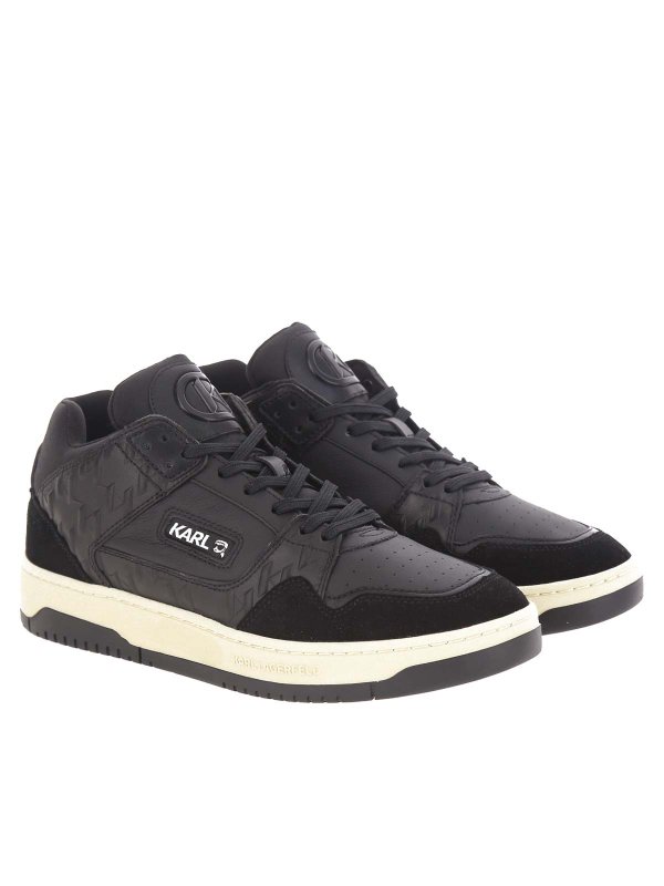 KARL LAGERFELD: trainers online - Kl Kounter Kc Mid Lace