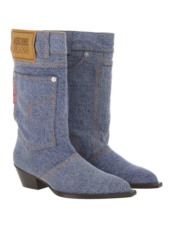 MOSCHINO JEANS: Botas online - Botas - Azul