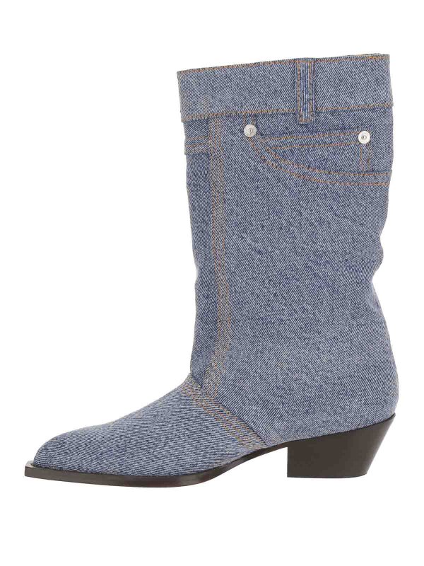 The Best Shops MOSCHINO JEANS: Botas - Botas - Azul