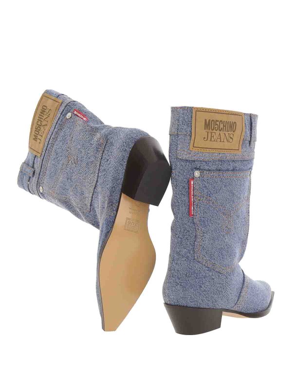 Botas - Azul shop online: MOSCHINO JEANS