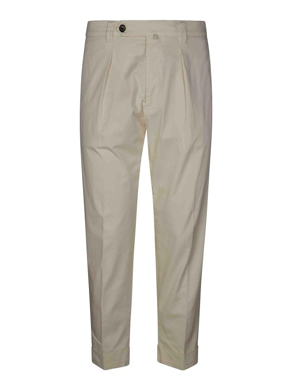 BERWICH: Casual Hosen - Casual Hose - Hellbeige